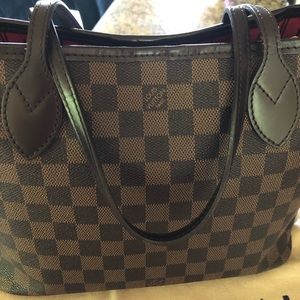 Authentic Louis Vuitton Neverfull PM Damier Ebene
